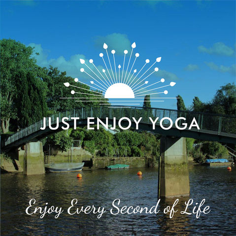 bridge over thames with logo design overlaid