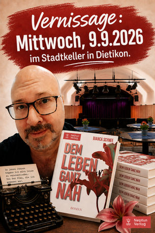 Vernissage: Mittwoch, 9. September 2026, Stadtkeller Dietikon
