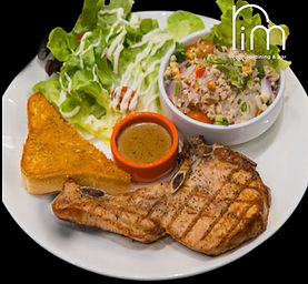 Pork chop with Pepper sauce