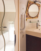 salle de bain avec baignoire mimizan plage