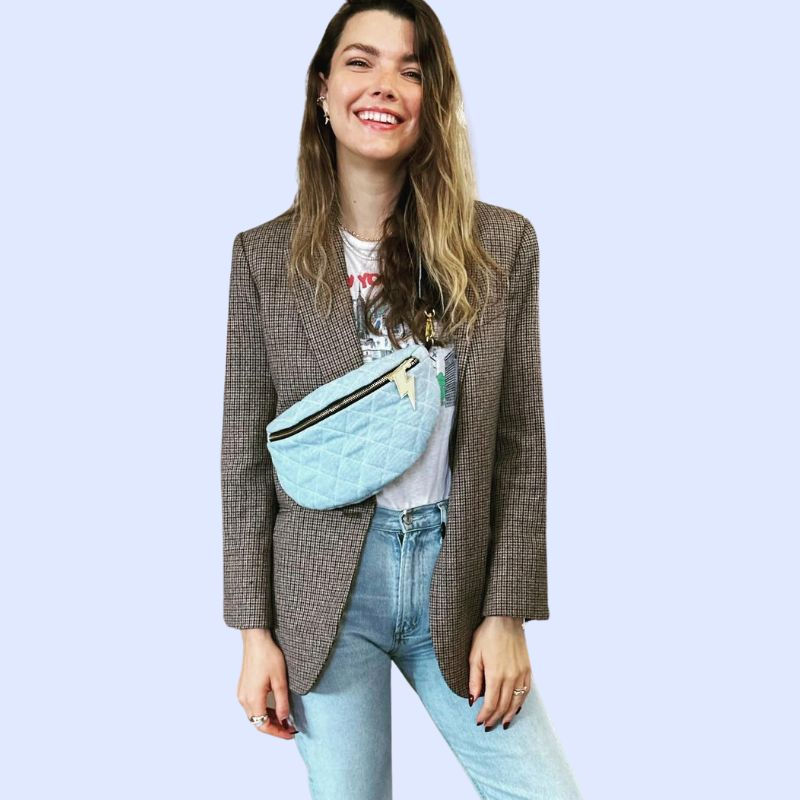 Thumbnail: The Reversible Sling - Denim/Black