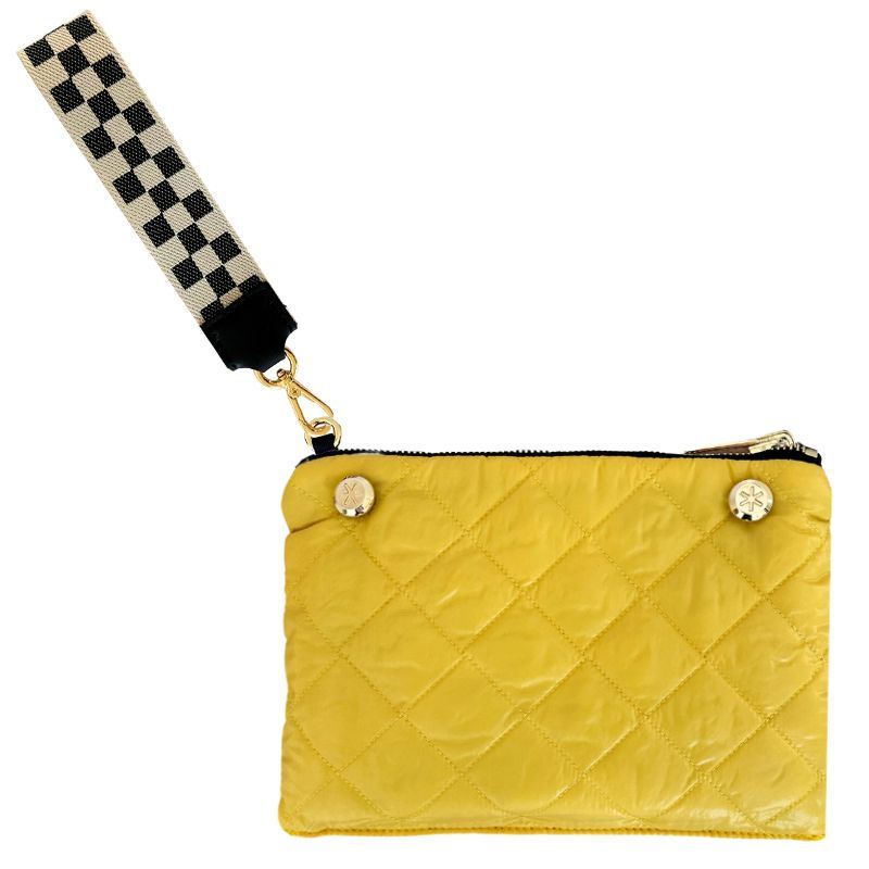 The Reversible Clutch w/Starz Strap- Camel / Black