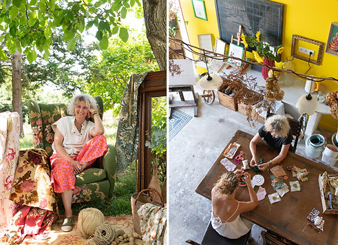 retraite créative - atelier créatif - Lili Boheme - Nievre