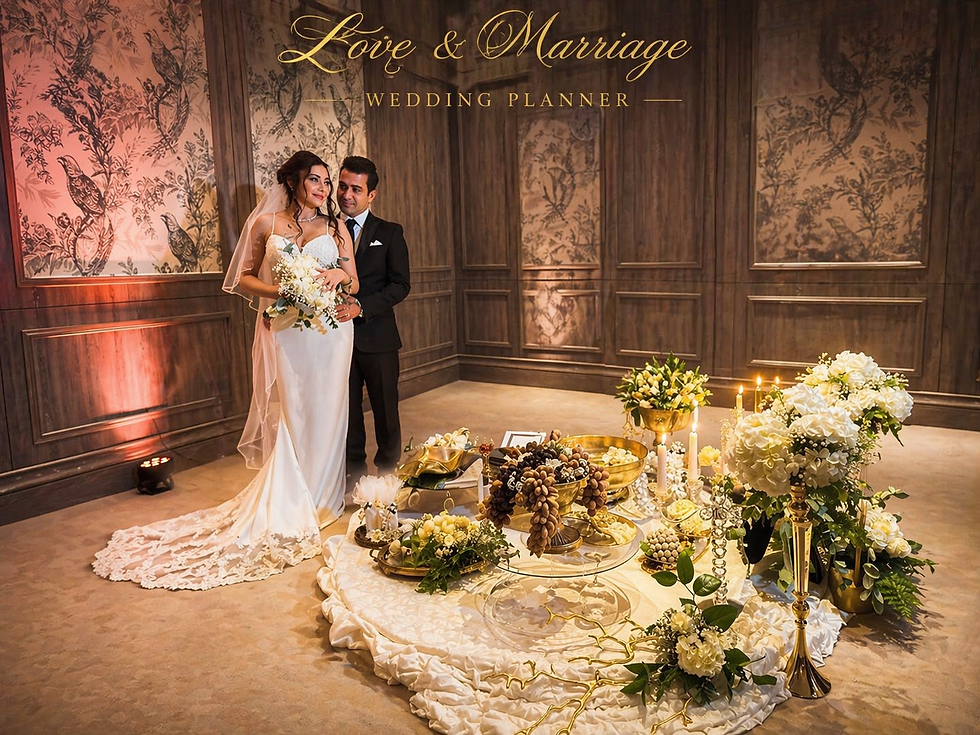 White and Green Ceremony Ground Arrangement by L&M Florist London - Ceremony Flowers main image