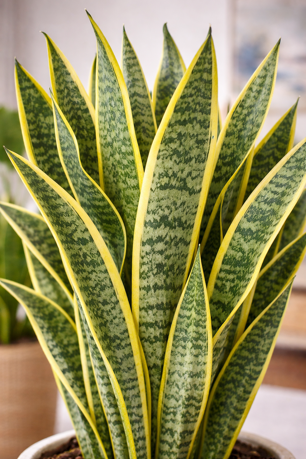 Variegated Snake Plant from L&M Florist London