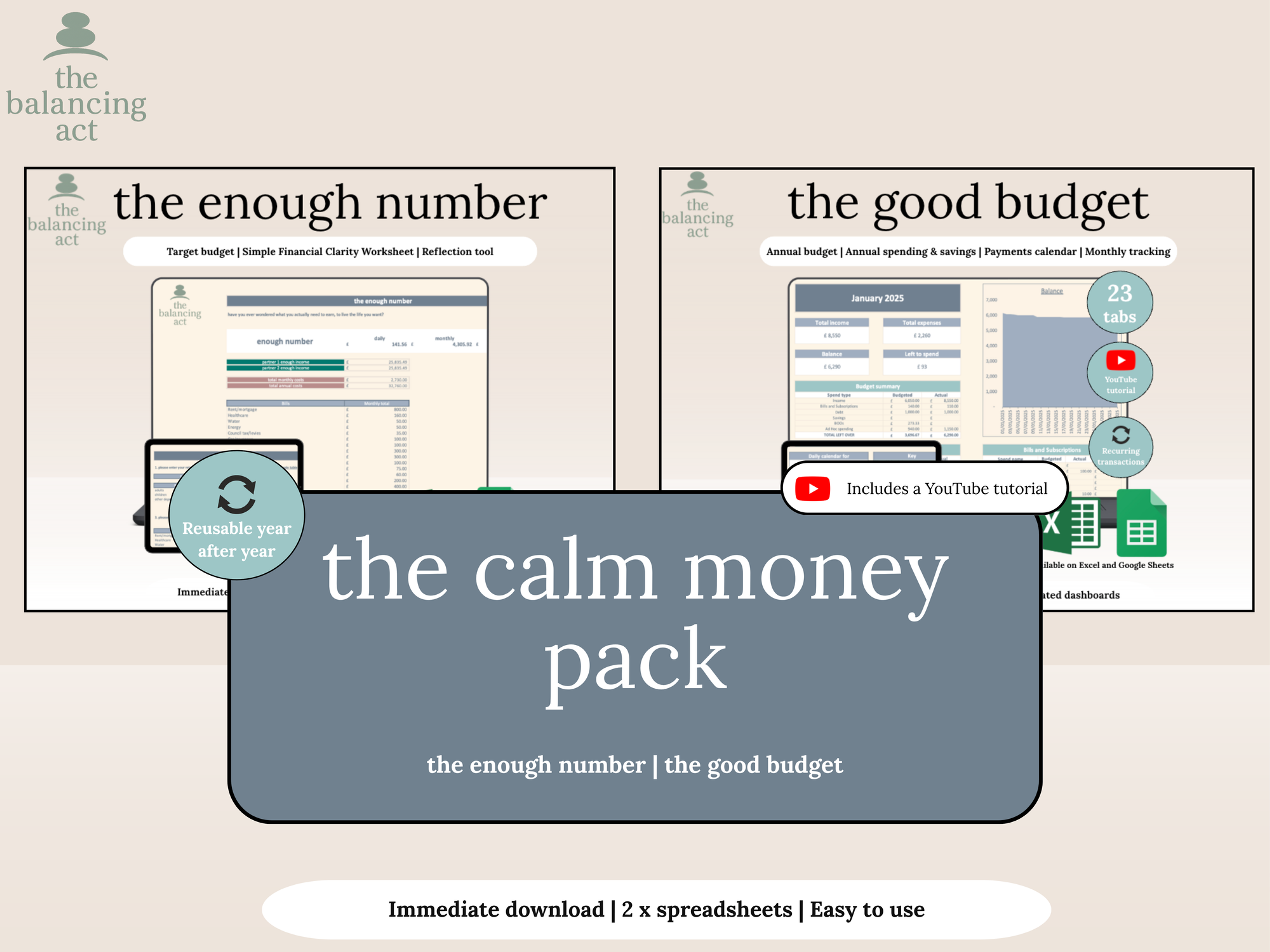 the calm money pack