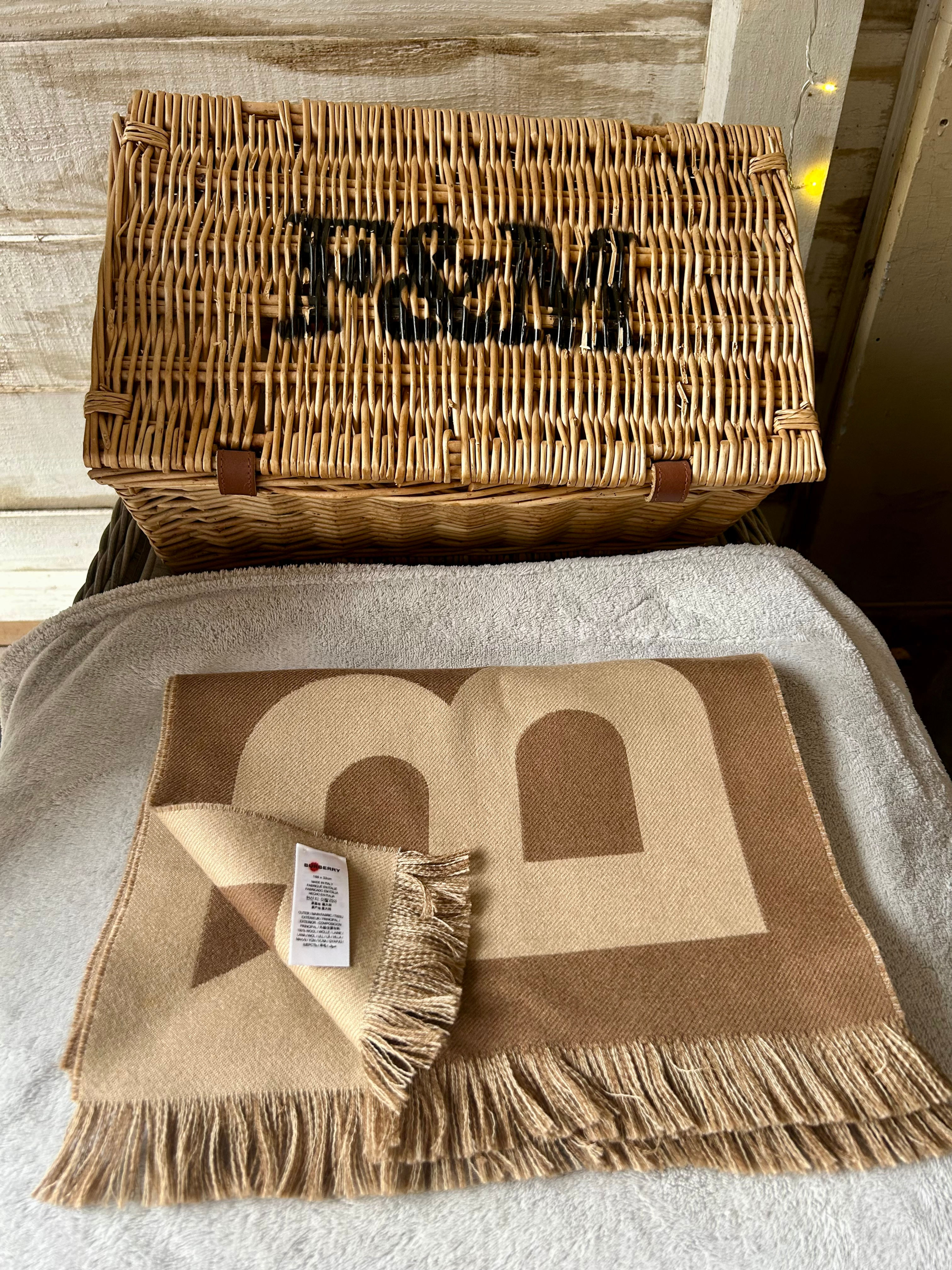 Now Sold Burberry soft scarf