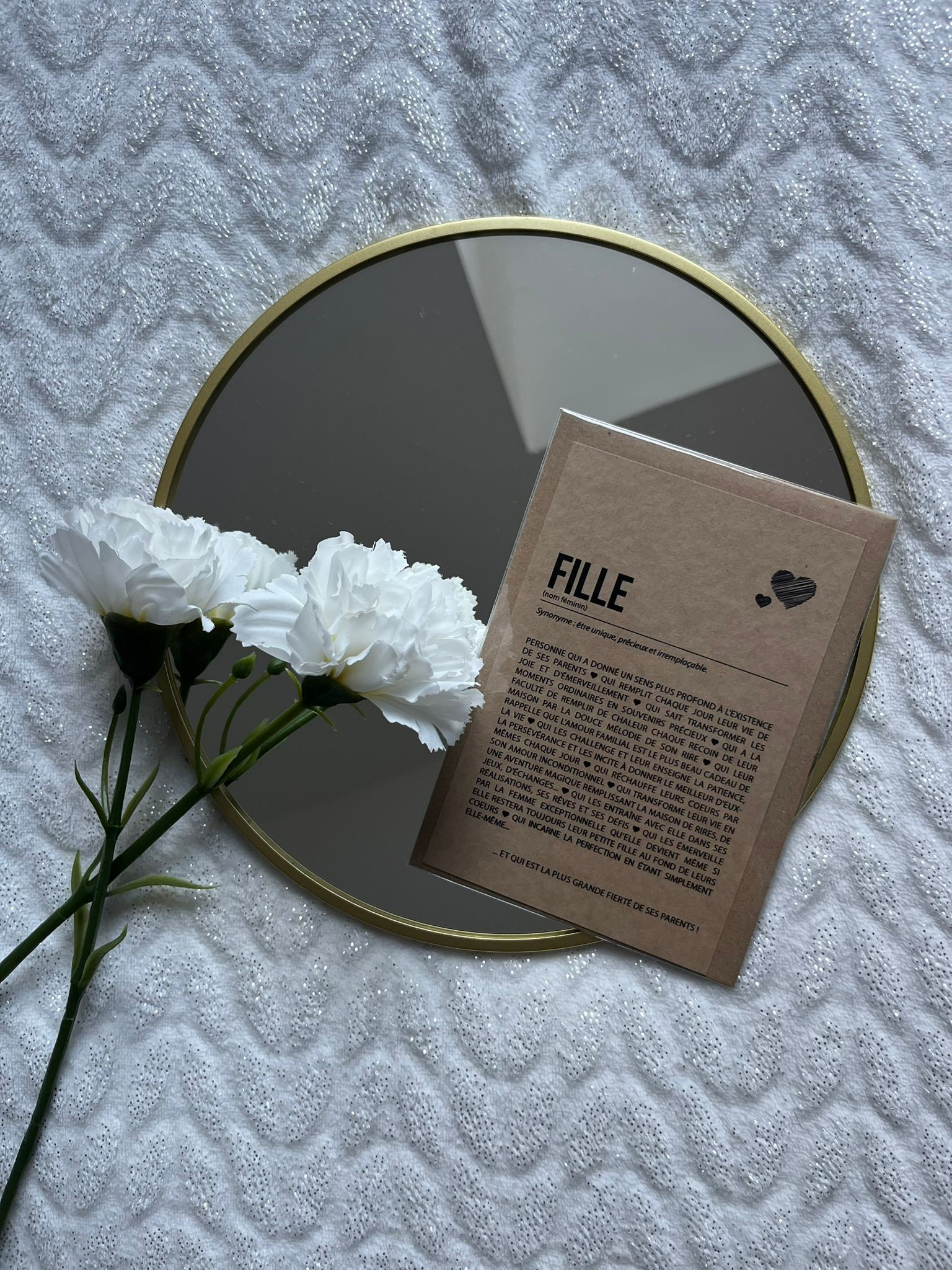 Carte définition Fille