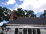 New roof installation on house in Derry, NH