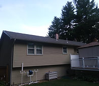Picture of roof we repaired for home in Merrimack, NH