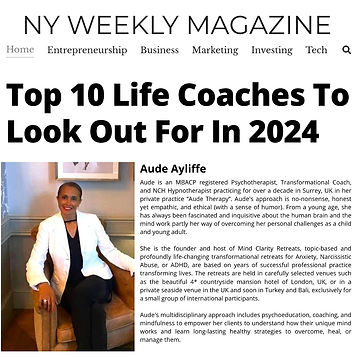 Aude Ayliffe NY Weekly Magazine