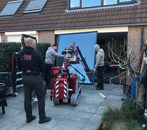 Vervanging achterpui - Nieuwerkerk ad IJ