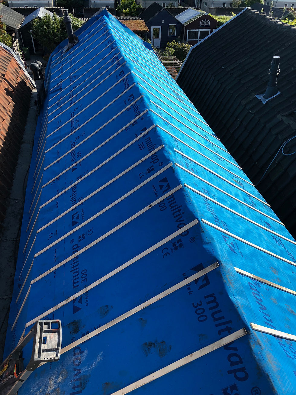 Nieuw dak - IJssellaan Gouda (2)