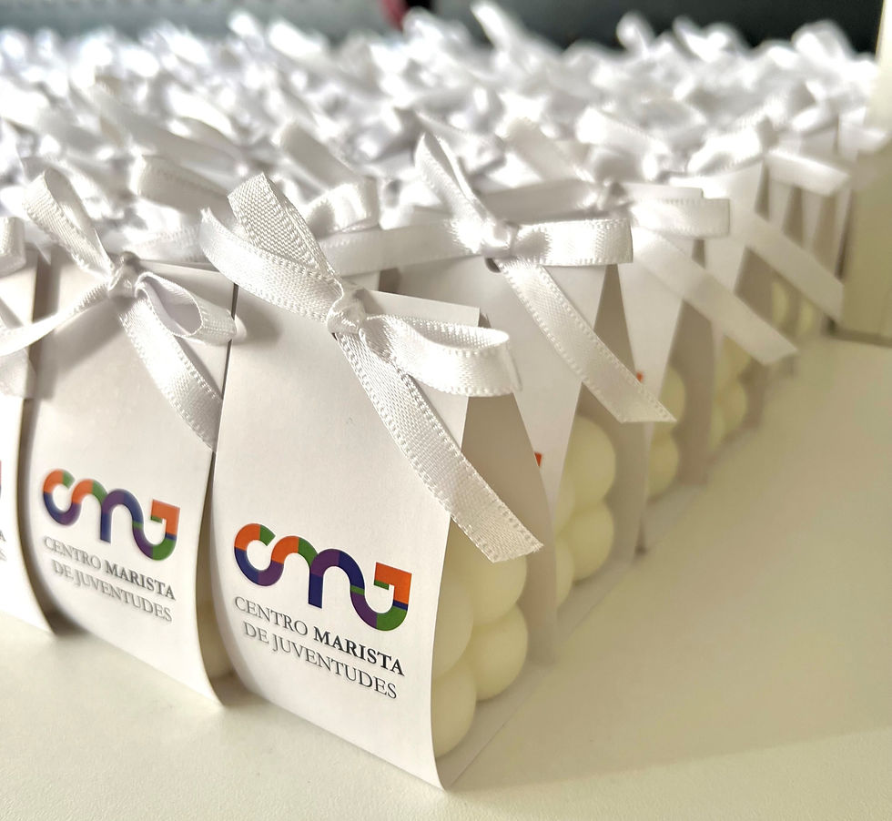 vela personalizada corporativo
