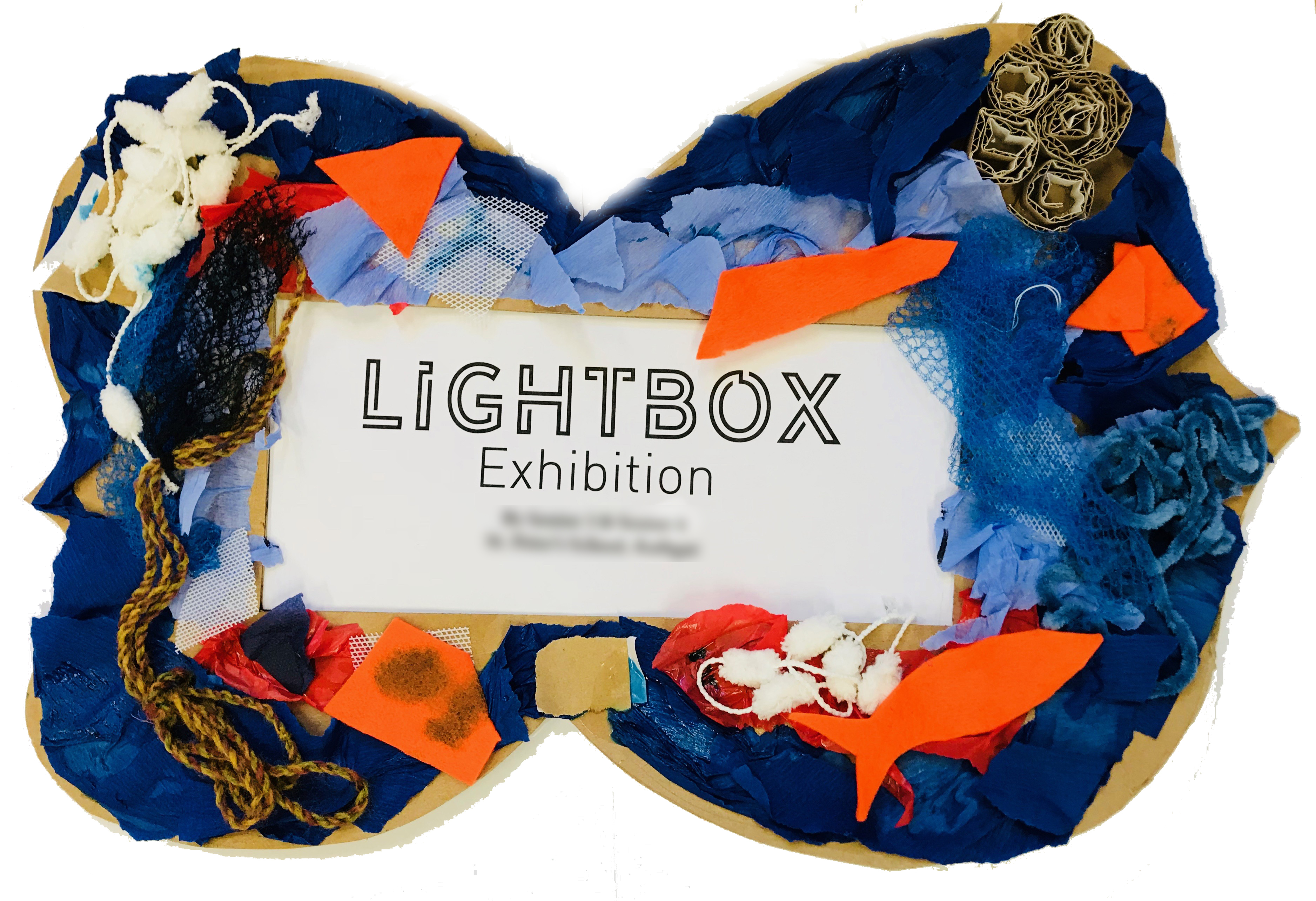 Exhibition Signage and Invitation