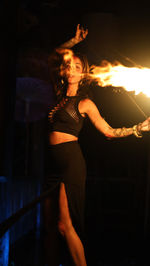Fire rope dart