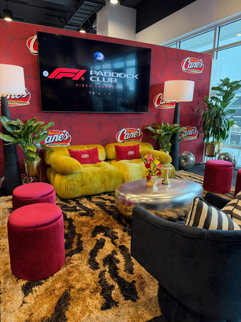 Formula 1 Las Vegas Raising Canes Paddock Club Suite by Studio 790