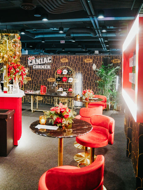 Raising Canes F1 Las Vegas Paddock Club Suite by Studio 790 Miami Commercial Designers 