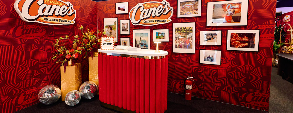 F1 Las Vegas Raising Canes suite designed by studio 790 interior design