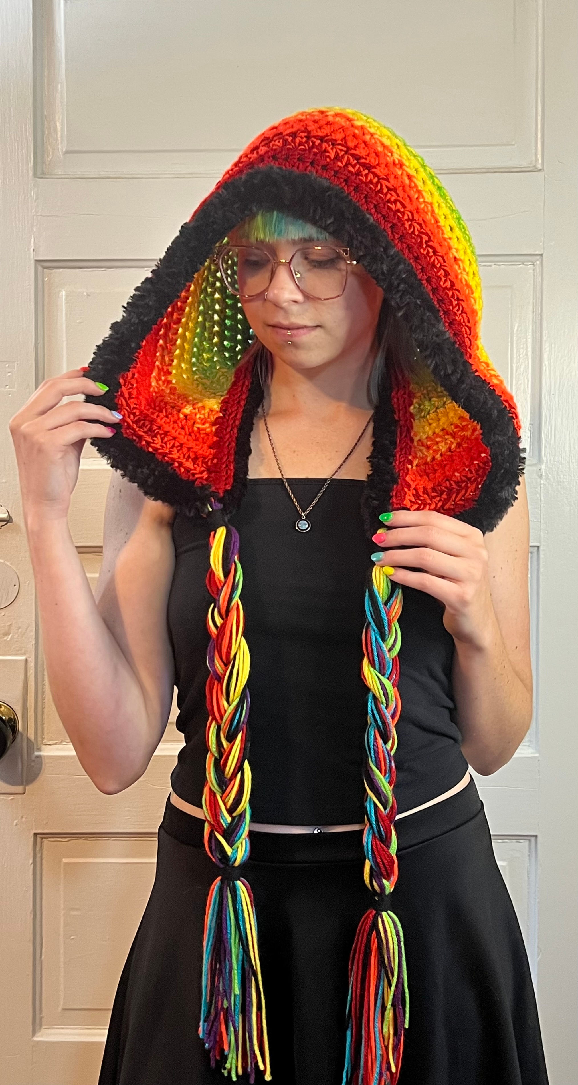 The Rainbow-Riot Hood