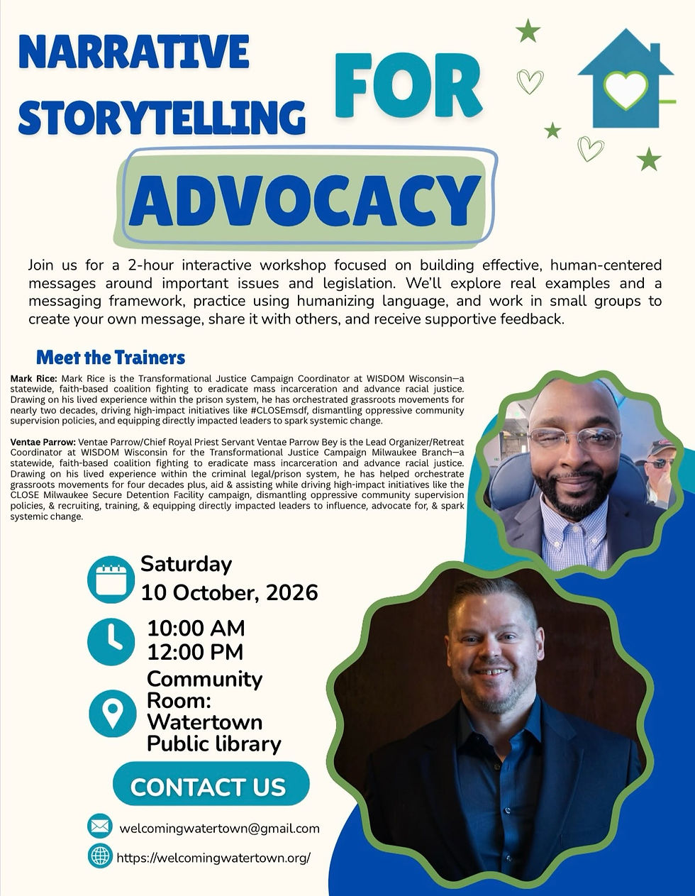 Narrative Storytelling for Advocacy