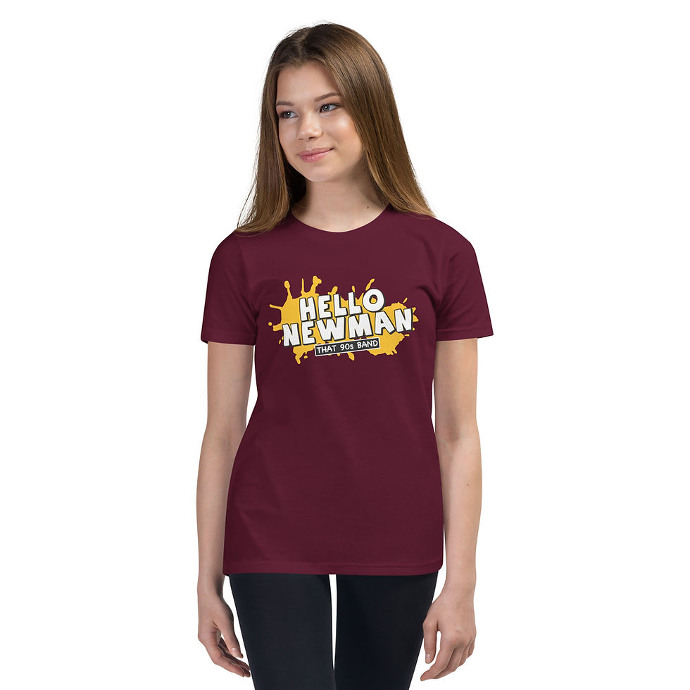 Thumbnail: Youth Tee - White Text Logo