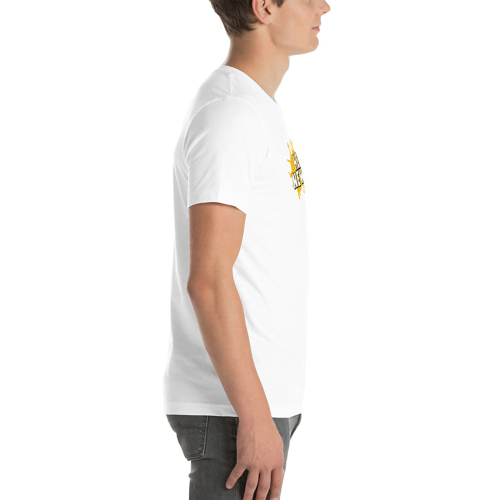 Thumbnail: Solid Color Tee - White Text Logo