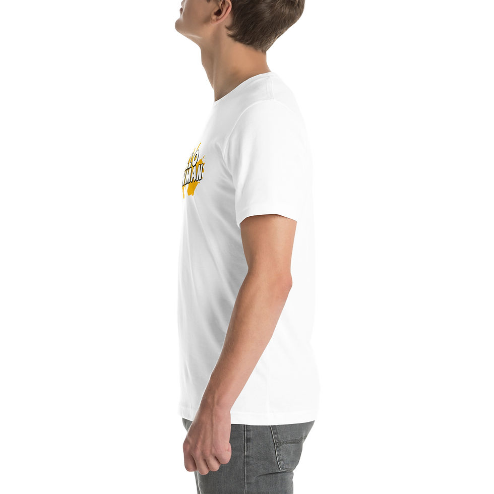 Thumbnail: Solid Color Tee - White Text Logo
