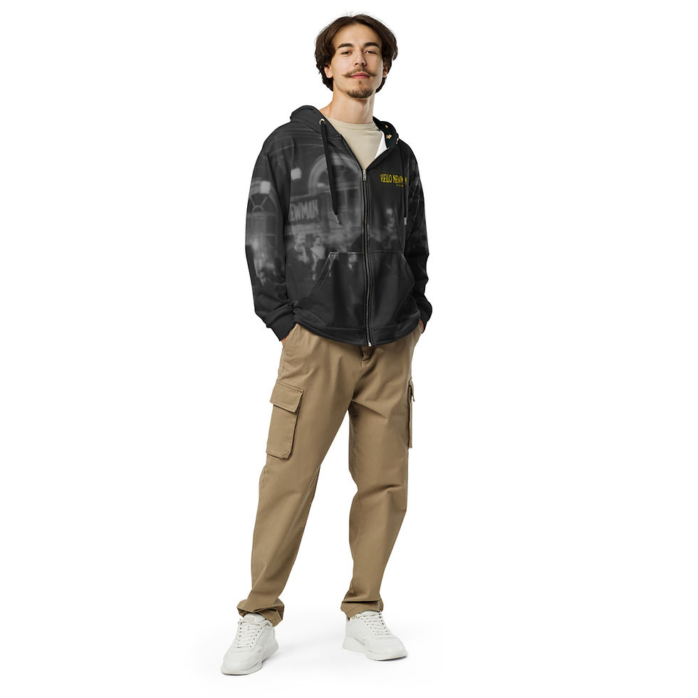 Thumbnail: Hello Feeney's Graphic Zip Hoodie