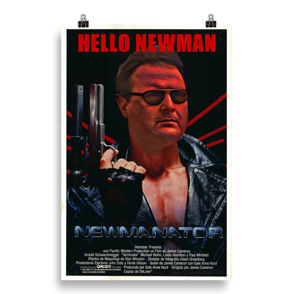 Newmanator Poster
