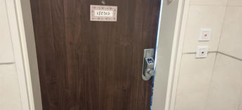 מנעול טביעת אצבע רב בריח