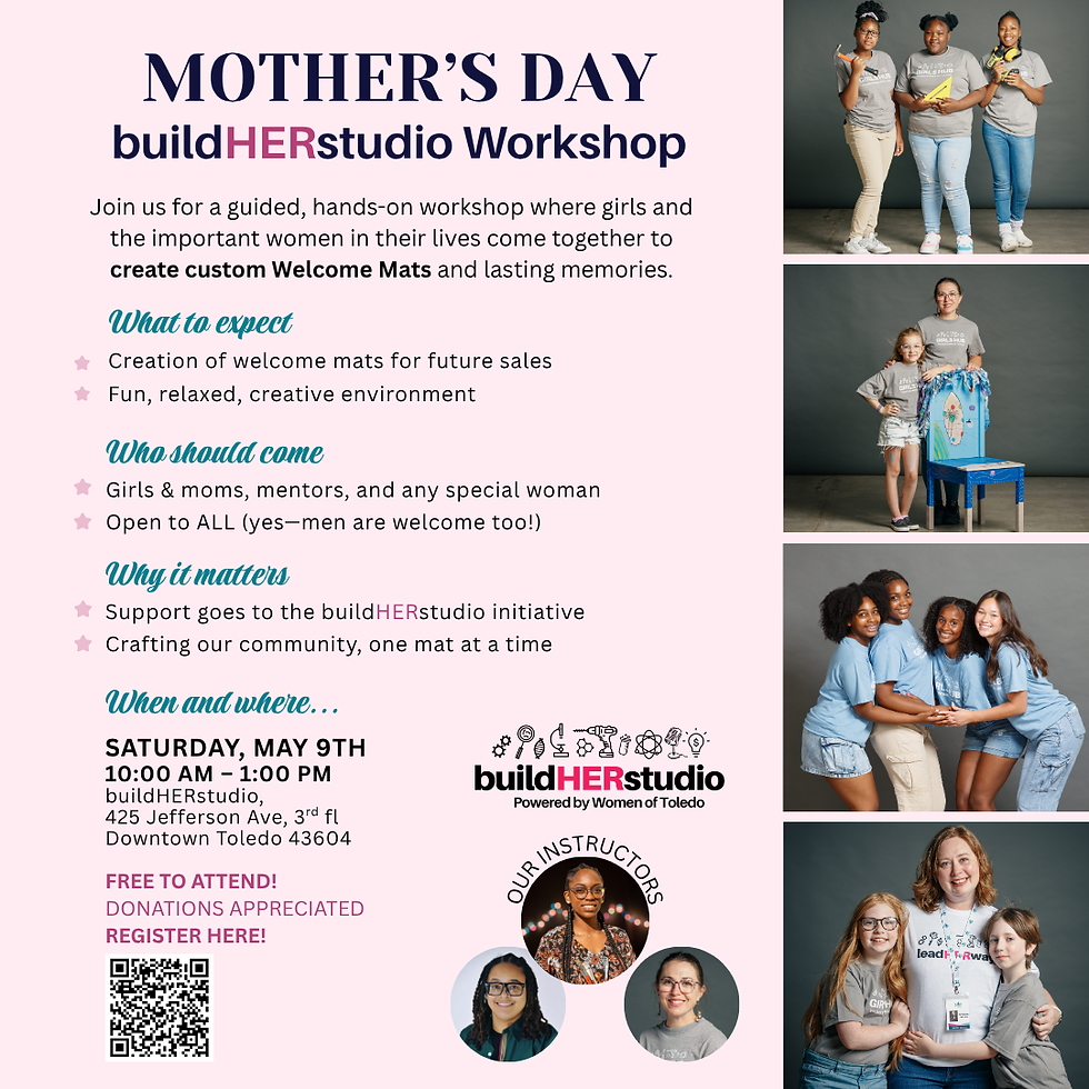 buildHERstudio Mother's Day Workshop