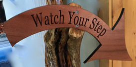 Redwood Arrow Sign