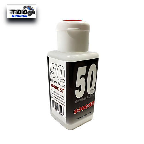 Racers Edge 50 Weight, 640cSt, 70ml 2.36oz Pure Silicone Shock Oil