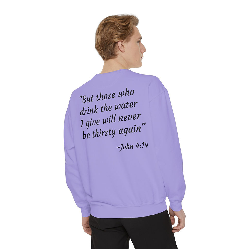Thumbnail: Unisex Garment-Dyed Sweatshirt