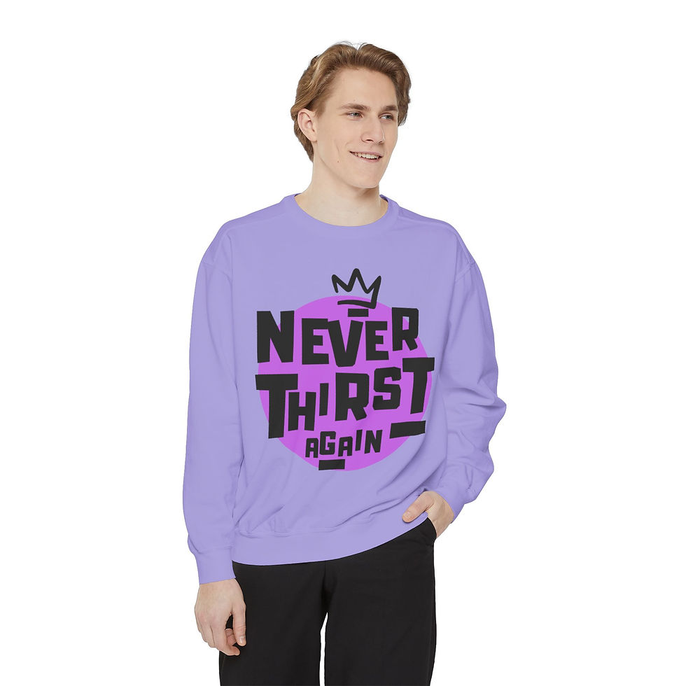 Thumbnail: Unisex Garment-Dyed Sweatshirt