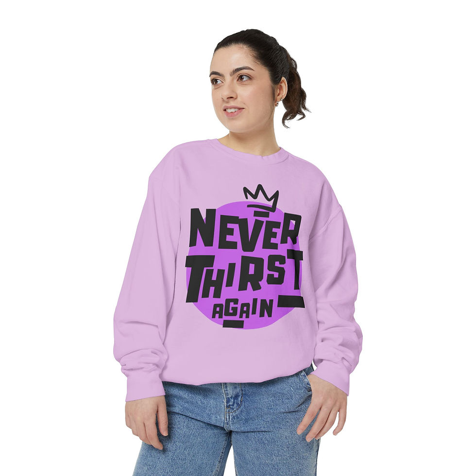Thumbnail: Unisex Garment-Dyed Sweatshirt