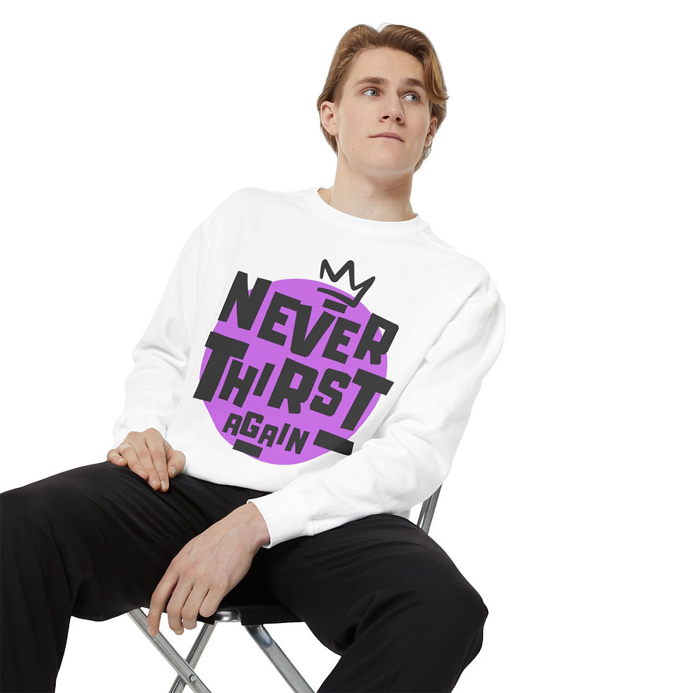 Thumbnail: Unisex Garment-Dyed Sweatshirt