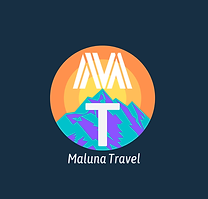 Maluna Travel Logo Retro