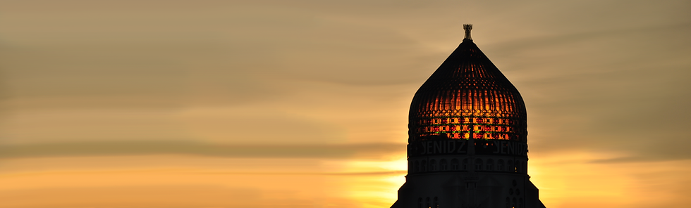 Lagerraum Dresden Yenididze Sonnenuntergang