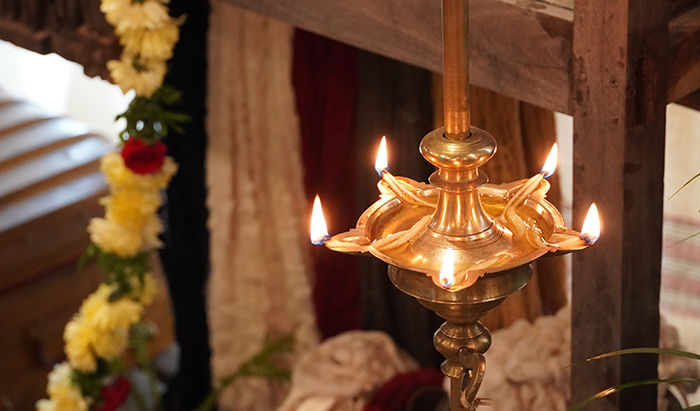 The Timeless Allure of Brass Lamps in Indian Weddings