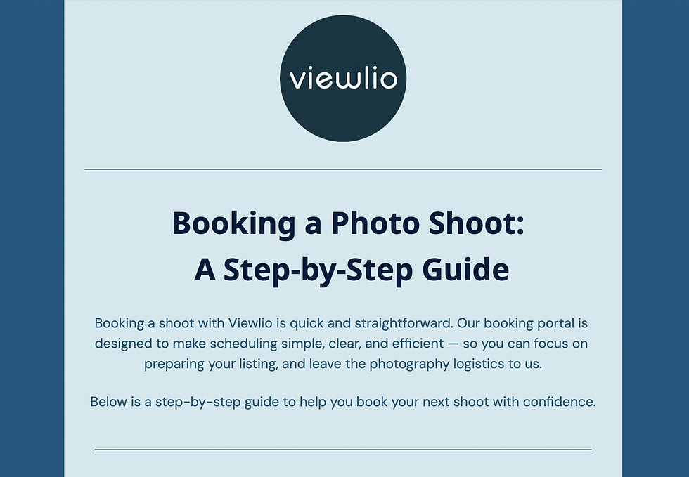 Booking a Photo Shoot: A Step-by-Step Guide 
