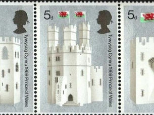 A Philatelic Tour of Wales - North Wales, Caernarvon Castle and the Princes of Wales
