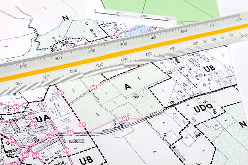Regional planning - Maps of local urban planning and measurement rule .jpg