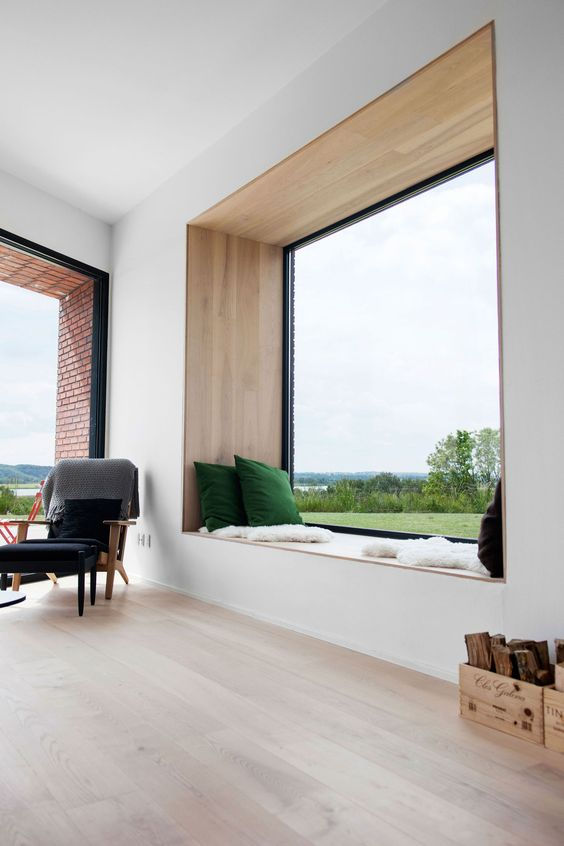 Views to the outdoors to benefit our wellbeing