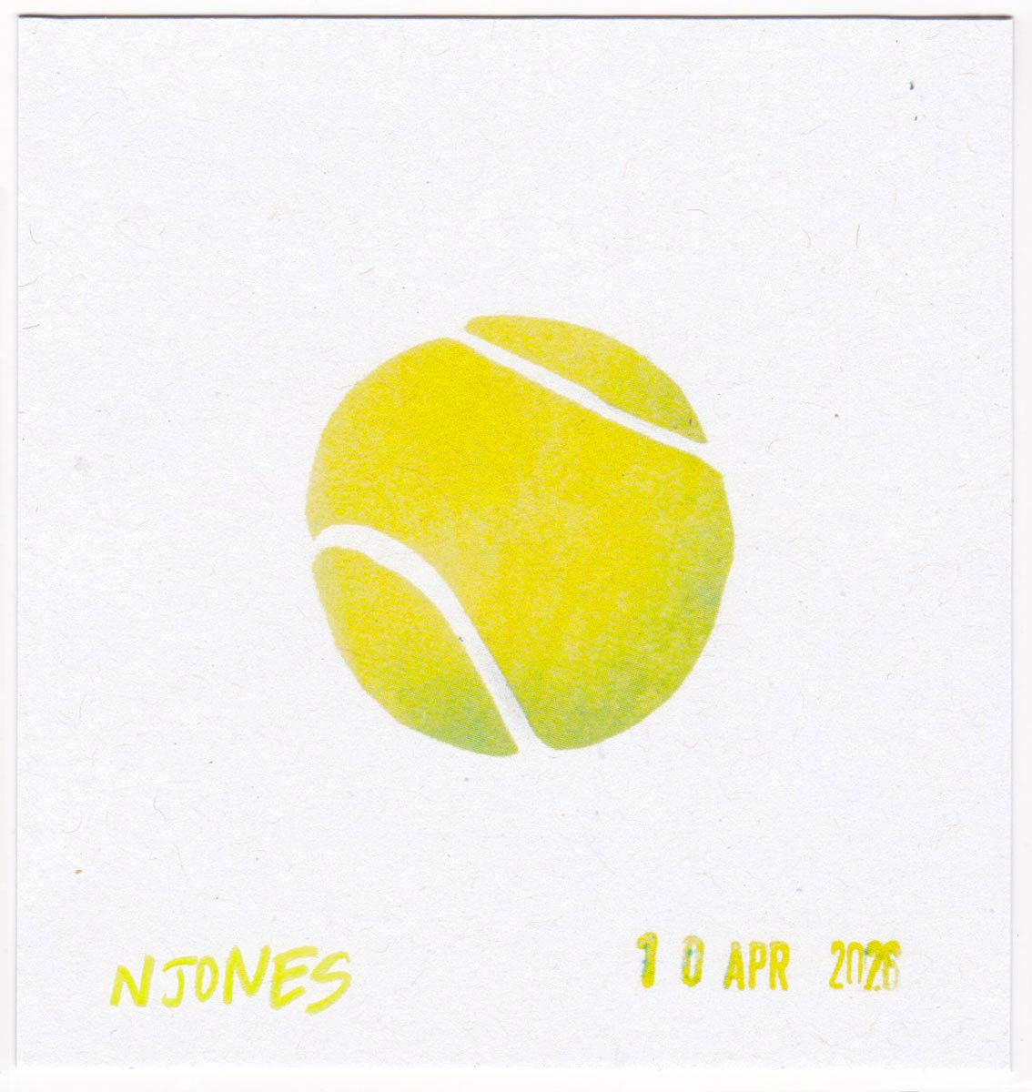 Tennis Ball Print