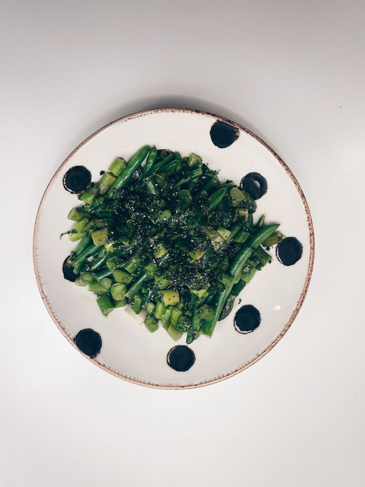 green beans cilantro asparagus healthy
