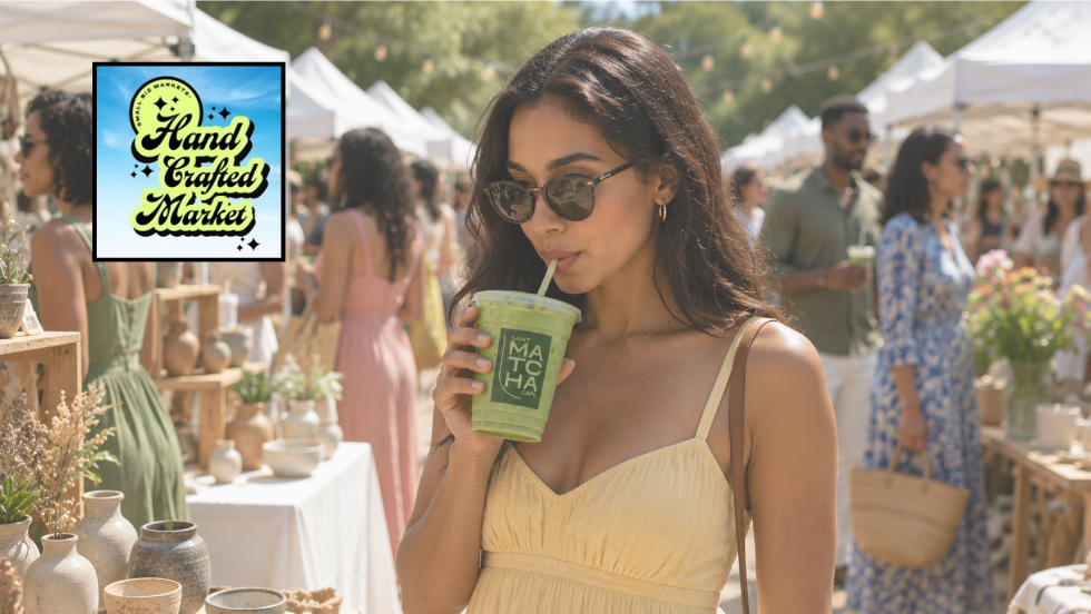 Handcrafted Market on Camden - SAINT MATCHA CAFE POP-UP