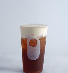 Black tea with cream cheese foam.JPG