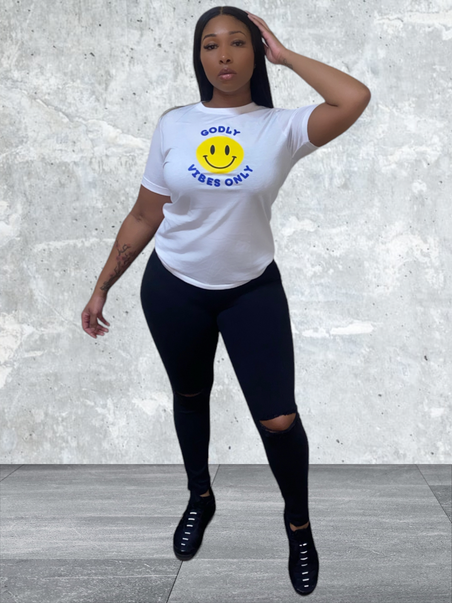 Godly Vibes Only T-shirt